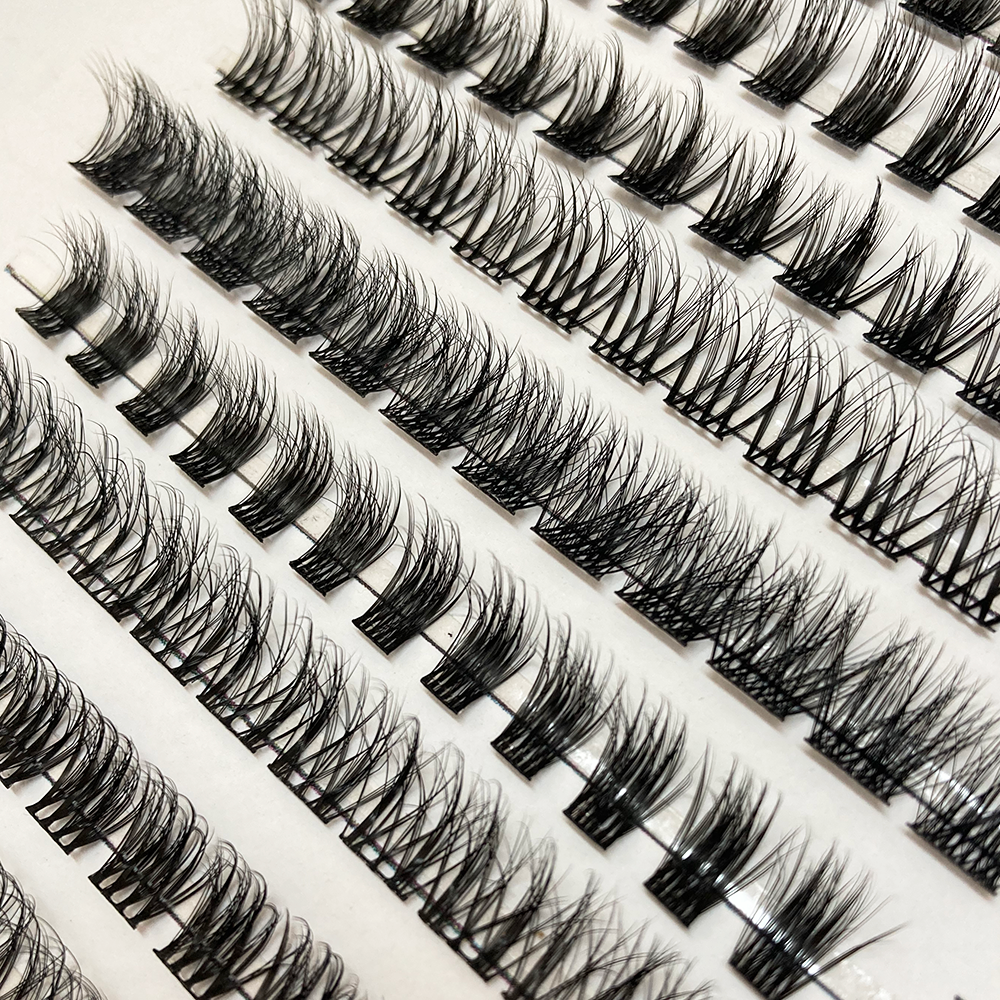 wispy lash clusters