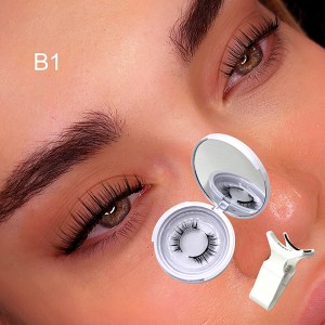 3d magnetic eyelashes with applicator