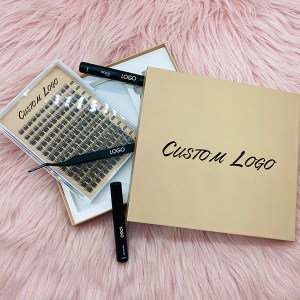 natural lash clusters